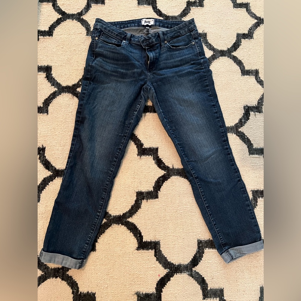 Paige denim Kylie Crop sz 30 - Picture 1 of 4